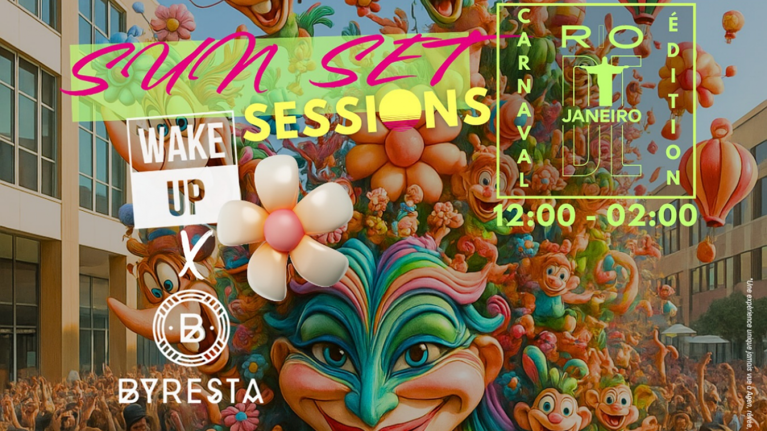 SUN SET SESSION - Edition Carnaval de Rio